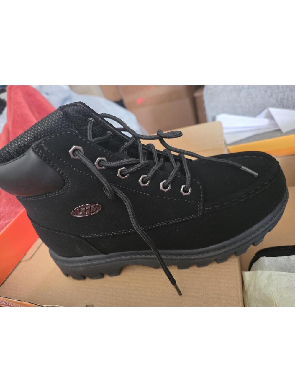 Lugz Black Ankle Boot Size 7.5 Eur 40.5 style Warsaw